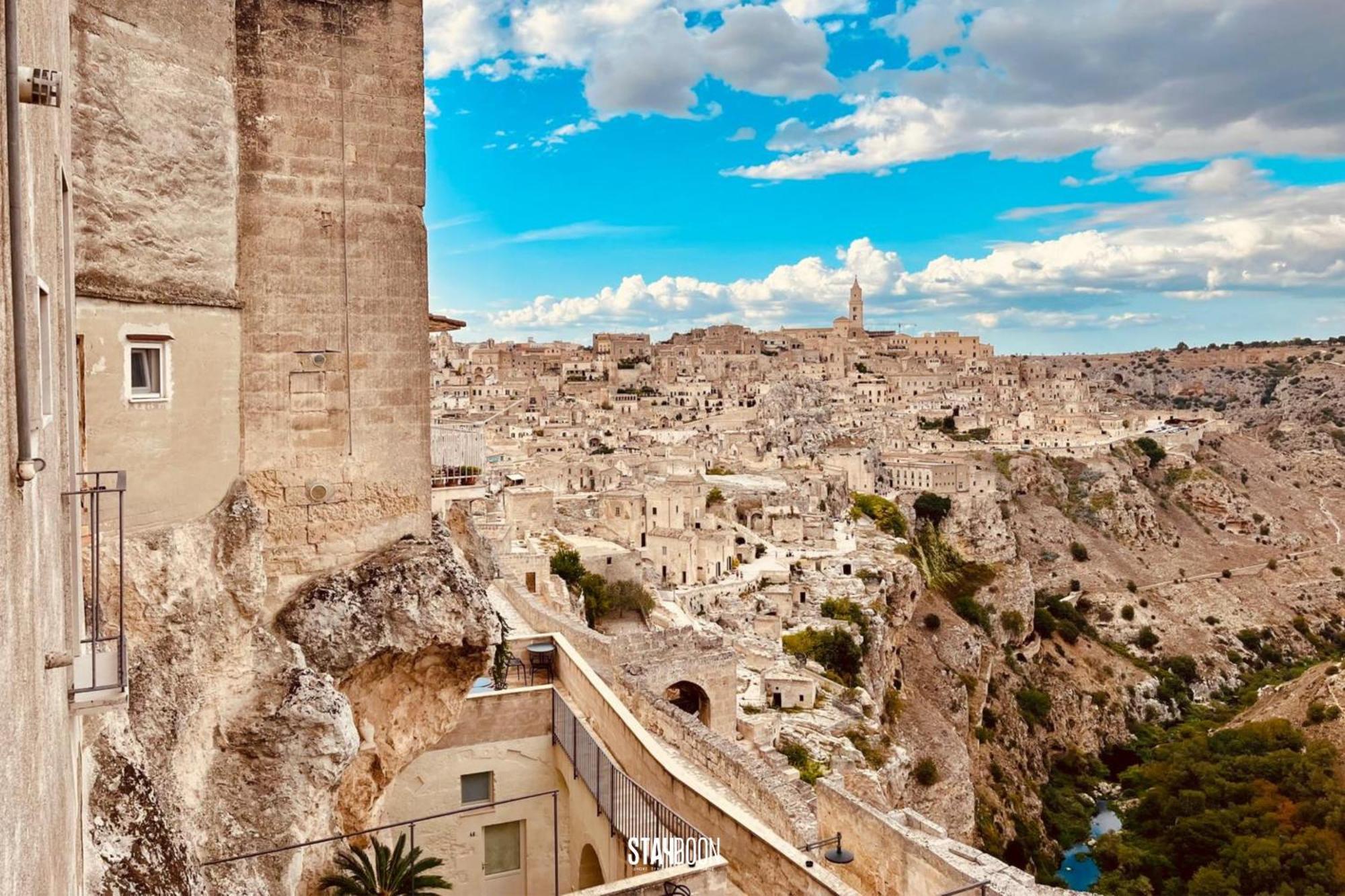 Luce Nei Sassi Eleganza E Belvedere Villa Matera Buitenkant foto